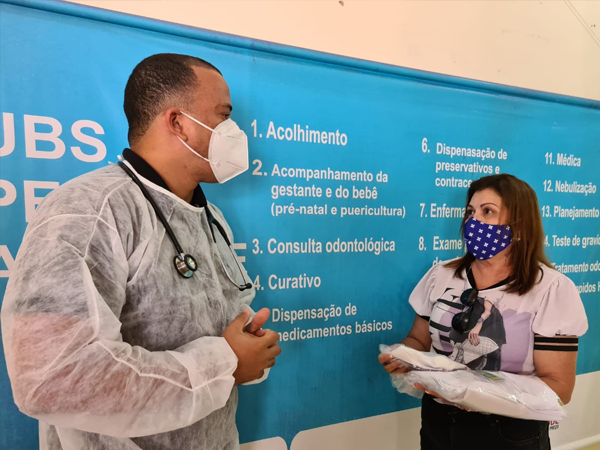 Prefeitura de Cedro homenageia profissionais de saúde que atuam no combate à Covid-19 