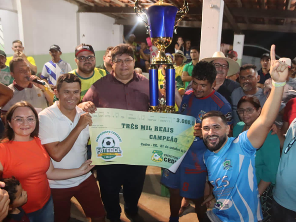 Várzea da Conceição Futebol Clube  conquista o Campeonato Cedrense de Futebol de Campo 2022